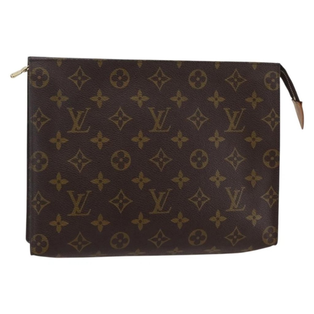 Louis Vuitton Monogram Poche Toilette 26 Pouch M47542 Lv Auth 145045
